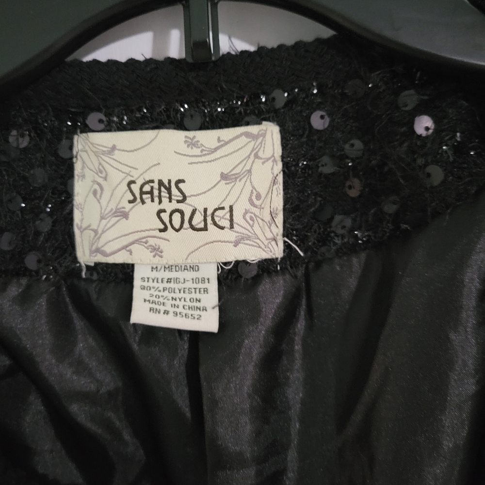 Sequin black blazer - Picture 4 of 4